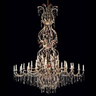 Люстра Beby Group Queen of Roses 9000B05 Gold Swarovski Plaque Люстра Beby Group Queen of Roses 9000B05 Gold Swarovski Plaque