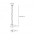 Подвесной светильник Artemide Logico sospensione mini singola 0696020A Подвесной светильник Artemide Logico sospensione mini singola 0696020A