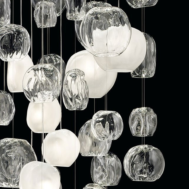 Подвесной светильник Barovier&Toso Hanami 7298/CC