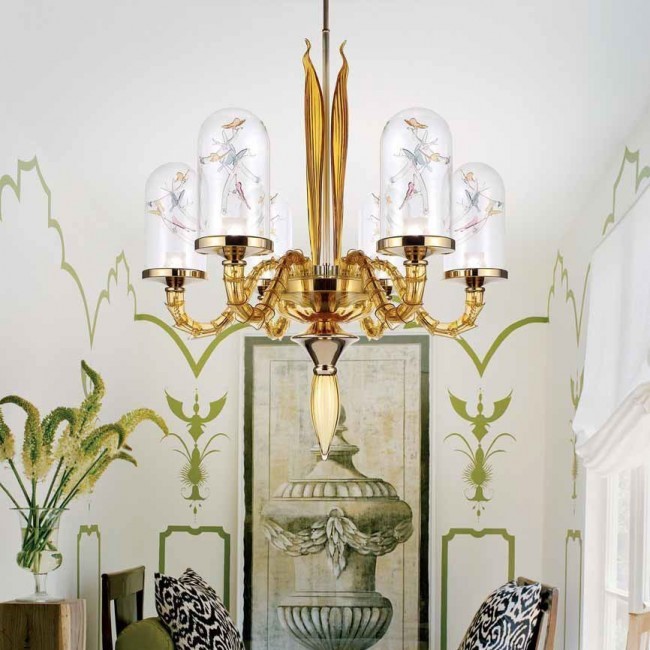 Люстра La Murrina Jardin de Verre S6 2L-BB Люстра La Murrina Jardin de Verre S6 2L-BB