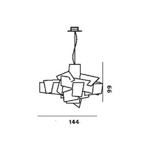 Подвесной светильник Foscarini Big Bang 151017 63 Подвесной светильник Foscarini Big Bang 151017 63