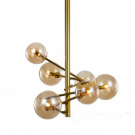 Люстра DeLight Collection Globe Mobile MX19009070-6B gold Люстра DeLight Collection Globe Mobile MX19009070-6B gold