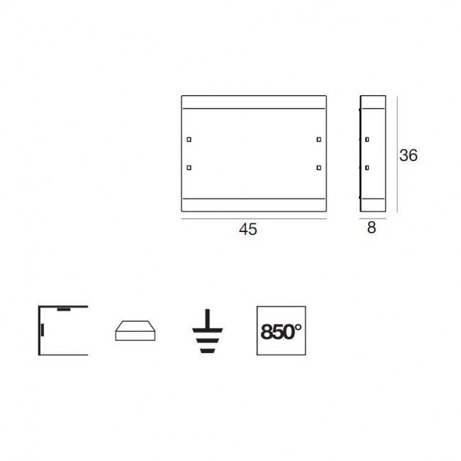 Настенный светильник Linea Light Mille 7852 Настенный светильник Linea Light Mille 7852