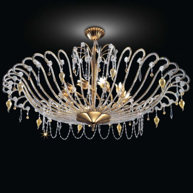 Потолочный светильник Renzo Del Ventisette PL 14179/10 OV DEC. 041 Потолочный светильник Renzo Del Ventisette PL 14179/10 OV DEC. 041