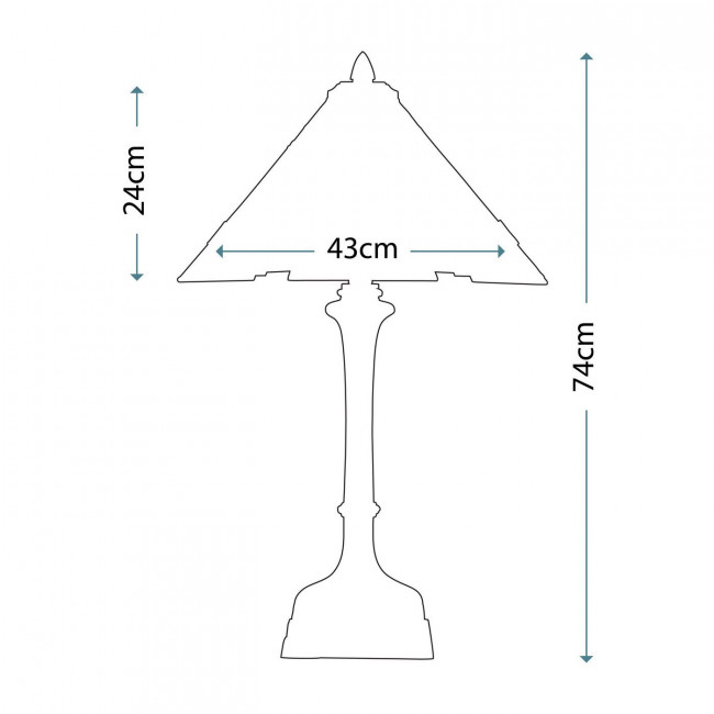Настольная лампа Quoizel Classic Craftsman QZ/CLASSICCRF/TL Настольная лампа Quoizel Classic Craftsman QZ/CLASSICCRF/TL