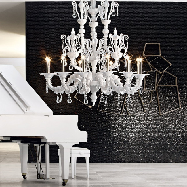 Люстра Barovier&Toso Taif 5350/12/BB Люстра Barovier&Toso Taif 5350/12/BB