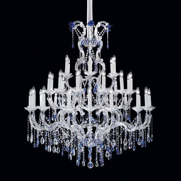 Люстра Beby Group Queen of Roses 9000B18 Chrome SW Bluino Люстра Beby Group Queen of Roses 9000B18 Chrome SW Bluino