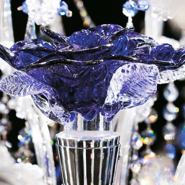 Люстра Beby Group Queen of Roses 9000B18 Chrome SW Bluino Люстра Beby Group Queen of Roses 9000B18 Chrome SW Bluino