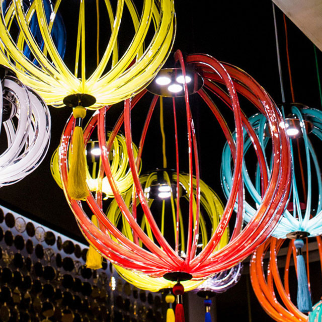 Подвесной светильник Beby Group Planet nine 0660B01 Chromed plated Red Sensuelle Подвесной светильник Beby Group Planet nine 0660B01 Chromed plated Red Sensuelle