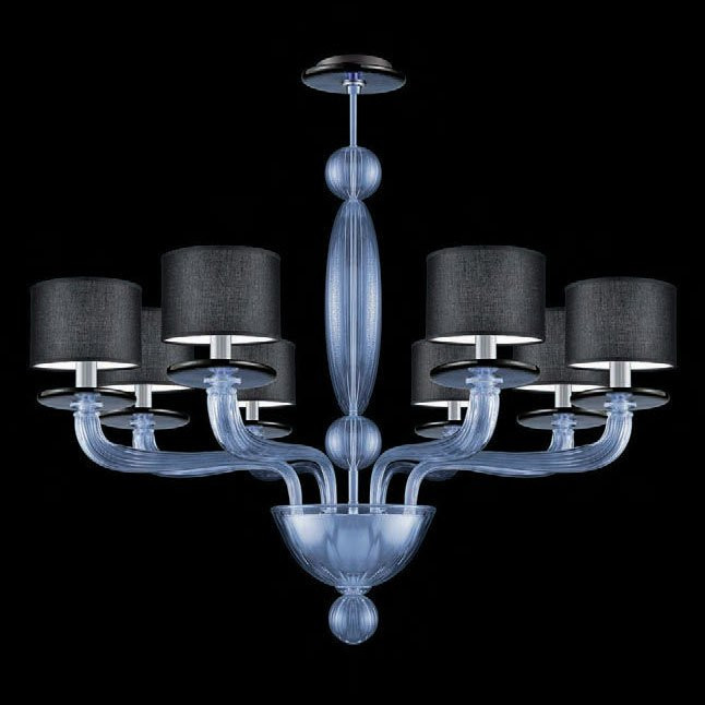 Люстра La Murrina Neptune S/8 blue black Люстра La Murrina Neptune S/8 blue black