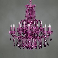 Люстра Masiero Maria Teresa VE 929/24 CG purple