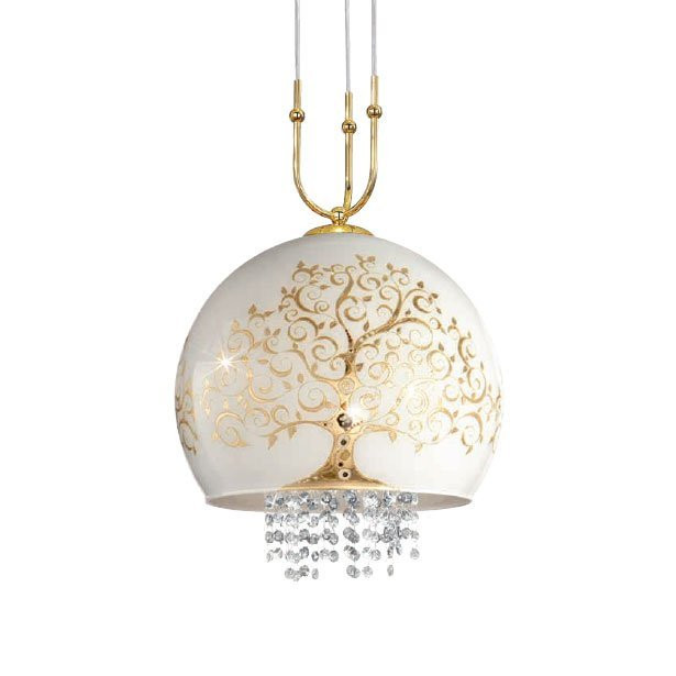 Подвесной светильник Kolarz Luna 0392.31+1L.3.Al.Go + 0392.SetL/XL.3.ET