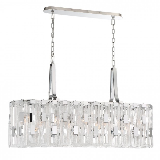 Подвесной светильник Lucia Tucci Virginia 1371.9 chrome Подвесной светильник Lucia Tucci Virginia 1371.9 chrome