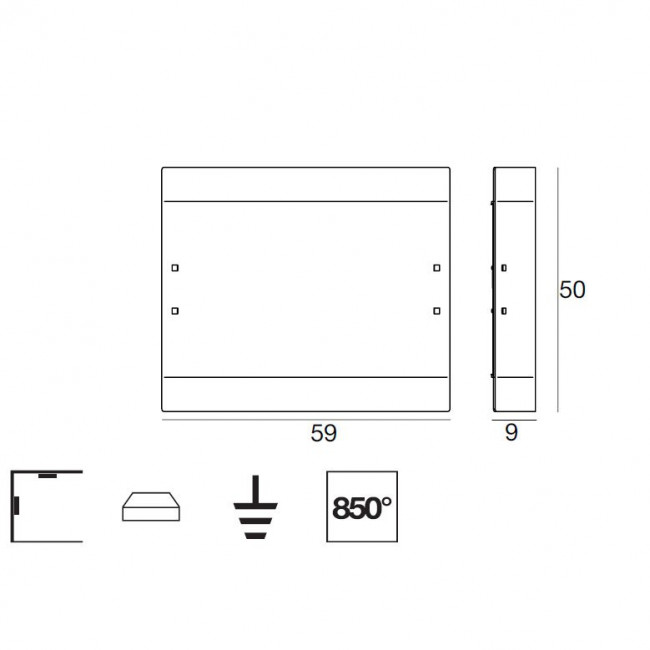 Настенный светильник Linea Light Mille 7854 Настенный светильник Linea Light Mille 7854