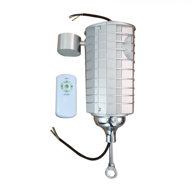 Лифт для люстры и светильника до 10 кг Lifter Compact 10.C15.C с пультом ду (трос 15 м)