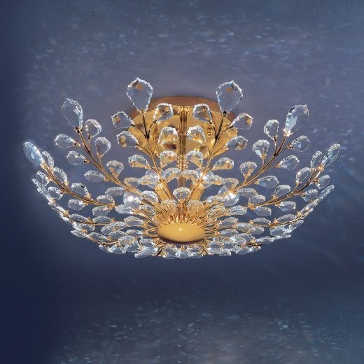 Потолочная люстра Prearo Duchessa & Regina DUCHESSA/70/PL/24K Потолочная люстра Prearo Duchessa & Regina DUCHESSA/70/PL/24K