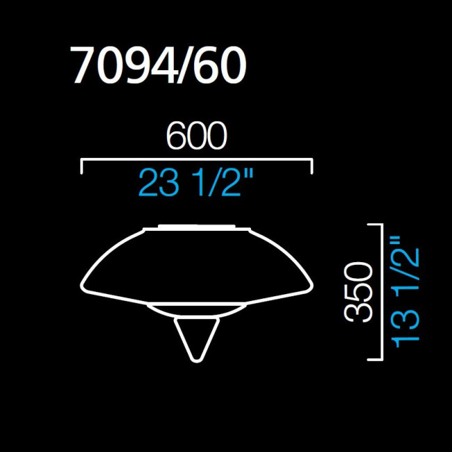 Потолочный светильник Barovier&Toso Topkapi 7094/60/BR