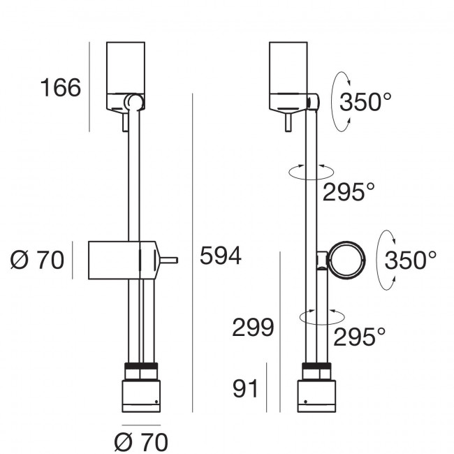 Садово-парковый фонарь Linea Light Vision 51475 Садово-парковый фонарь Linea Light Vision 51475