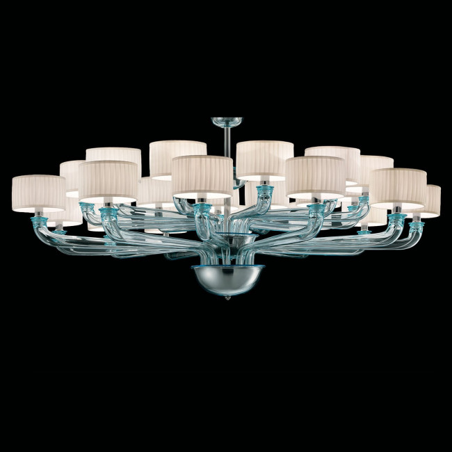 Люстра Barovier&Toso Babylon 5599/16/AQ/BB Люстра Barovier&Toso Babylon 5599/16/AQ/BB