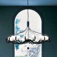 Люстра Italamp 476/16 Black / C / SW Elements Люстра Italamp 476/16 Black / C / SW Elements