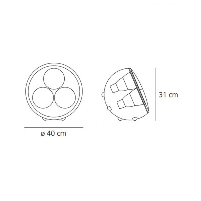Напольный светильник Artemide Yang 0324010APP Напольный светильник Artemide Yang 0324010APP