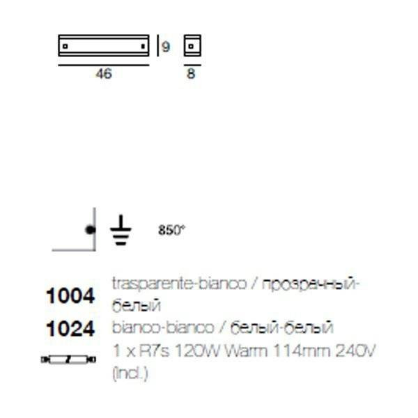 Бра Linea Light Class Modern collection 1004 Бра Linea Light Class Modern collection 1004
