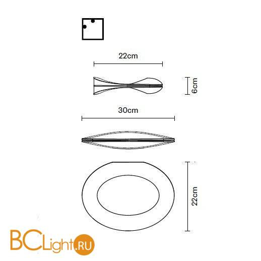 Бра Fabbian Enck F17 G03 01