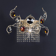 Настенный светильник Serip Diamond AP1411/2 FO_PB Настенный светильник Serip Diamond AP1411/2 FO_PB