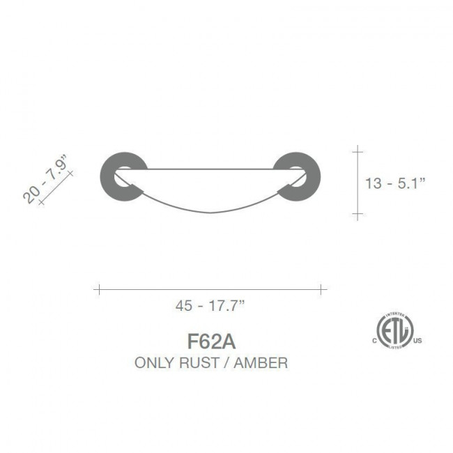 Настенный светильник Terzani Solune F62A F1 B4 Настенный светильник Terzani Solune F62A F1 B4
