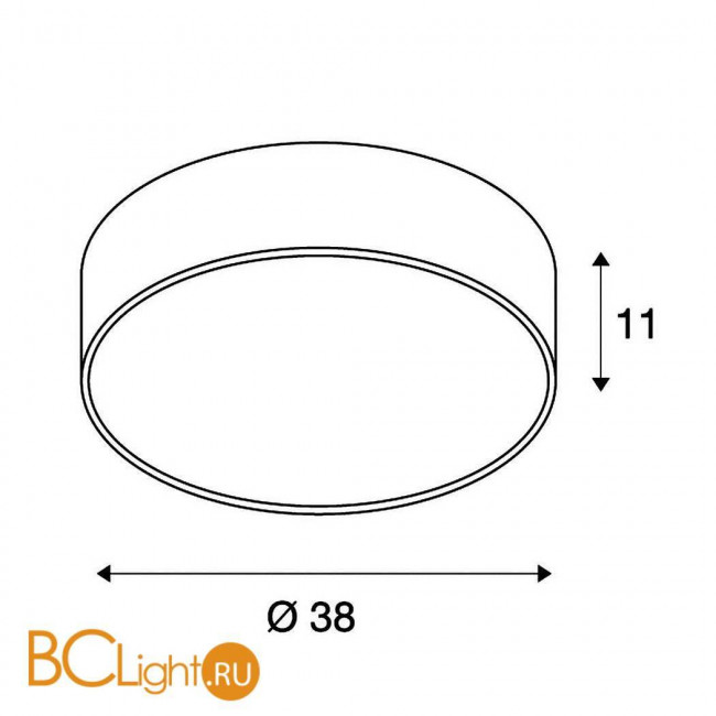 Потолочный светильник SLV Medo 135071 Потолочный светильник SLV Medo 135071