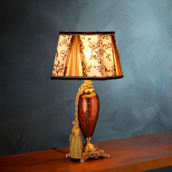 Настольная лампа Euroluce Lady LP1 gold Ruby Настольная лампа Euroluce Lady LP1 gold Ruby