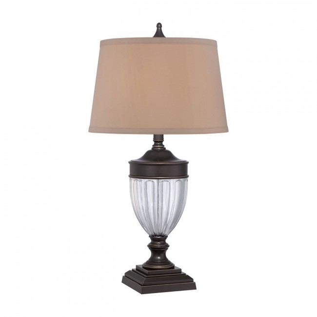 Настольная лампа Quoizel Dennison QZ/DENNISON PB Настольная лампа Quoizel Dennison QZ/DENNISON PB