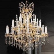 Люстра Beby Group Novecento 990/40 Light gold CUT CRYSTAL Люстра Beby Group Novecento 990/40 Light gold CUT CRYSTAL