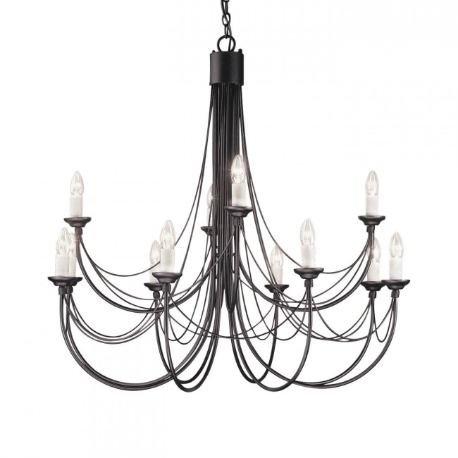 Люстра Elstead Lighting Carisbrooke CB12 BLACK Люстра Elstead Lighting Carisbrooke CB12 BLACK