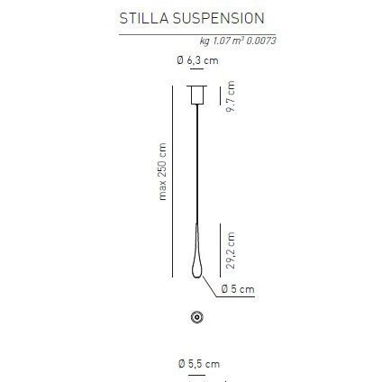 Подвесной светильник Axo Light Stilla E 2 100 1 04 1 2 Подвесной светильник Axo Light Stilla E 2 100 1 04 1 2