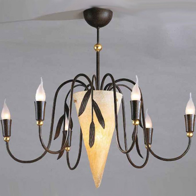 Люстра Lucienne Monique Oleander 7330/6 Ruggine Люстра Lucienne Monique Oleander 7330/6 Ruggine