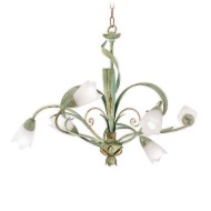 Люстра Masca Fontana 1805/6 Salvia / Glass 235 Люстра Masca Fontana 1805/6 Salvia / Glass 235