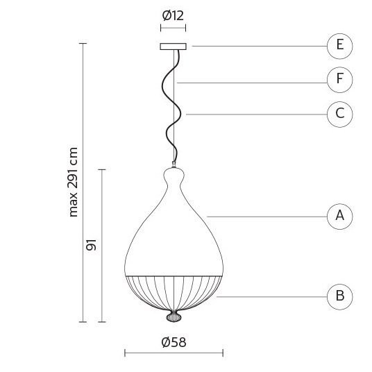 Подвесной светильник Karman Le trulle SE653T Подвесной светильник Karman Le trulle SE653T