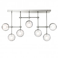 Потолочная люстра DeLight Collection Globe Mobile KG0835P-7A chrome Потолочная люстра DeLight Collection Globe Mobile KG0835P-7A chrome