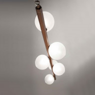 Подвесной светильник Renzo Del Ventisette Ohlala S14563/6 DEC. 0157 SFERE SATINATE Подвесной светильник Renzo Del Ventisette Ohlala S14563/6 DEC. 0157 SFERE SATINATE