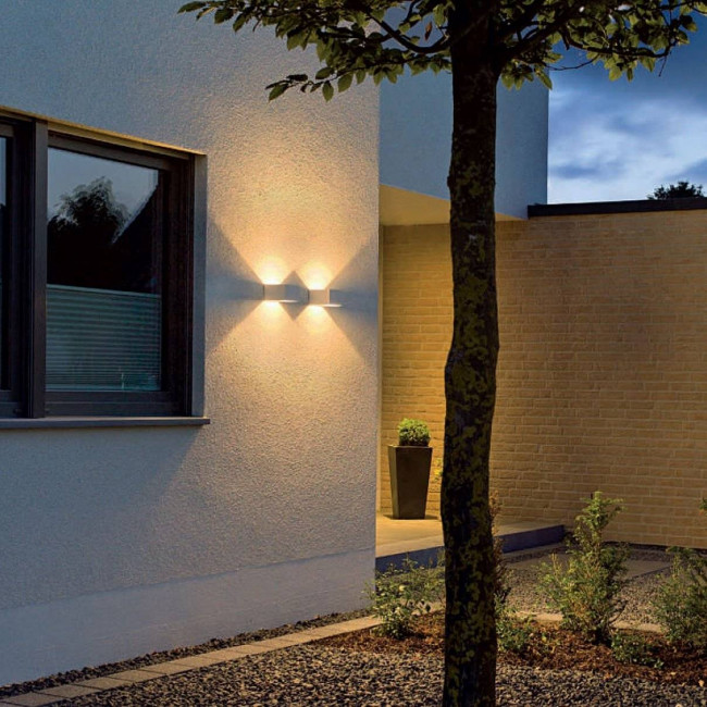 Уличный настенный светильник SLV Logs 232101