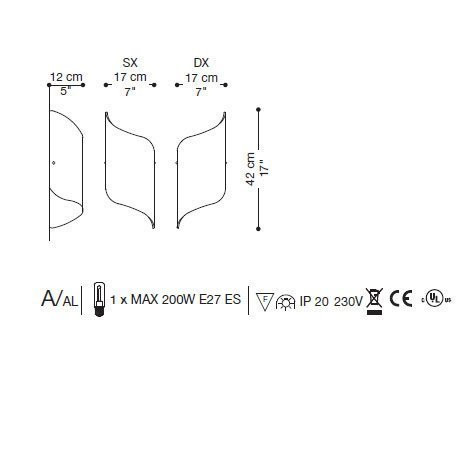 Настенный светильник La Murrina 697 - A DD-3L Настенный светильник La Murrina 697 - A DD-3L