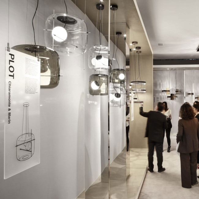 Подвесной светильник Vistosi Plot SP CR OTL Подвесной светильник Vistosi Plot SP CR OTL