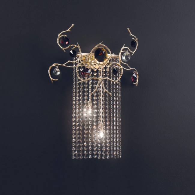 Настенный светильник Serip Diamond AP1411/3 FO_PB