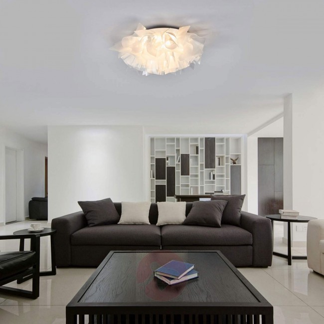 Потолочный светильник Slamp Veli CEILING MEDIUM COUTURE VEL78PLF0002BW000 Потолочный светильник Slamp Veli CEILING MEDIUM COUTURE VEL78PLF0002BW000