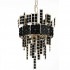 Подвесной светильник IDL Crystalline 493/6 light gold / black glass Подвесной светильник IDL Crystalline 493/6 light gold / black glass