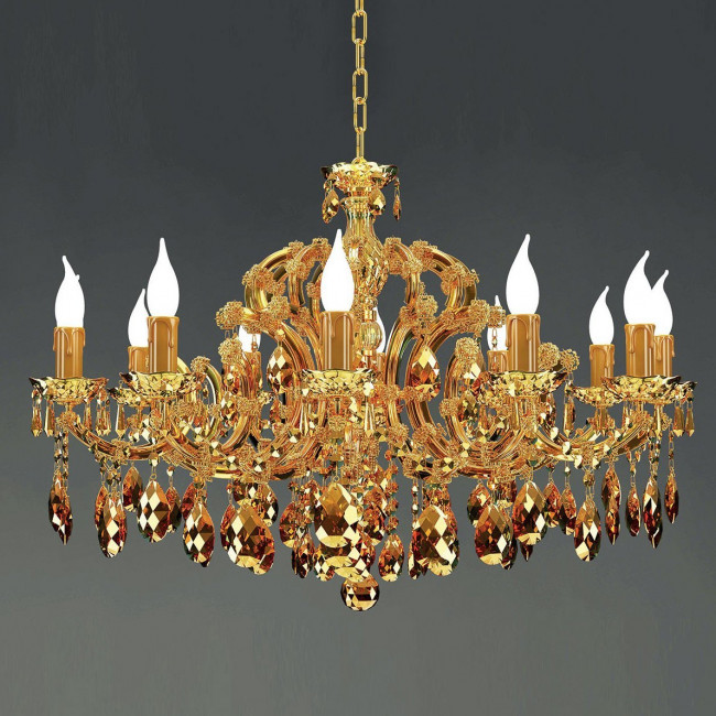 Люстра Masiero Maria Teresa VE 931/12 CG orange Люстра Masiero Maria Teresa VE 931/12 CG orange