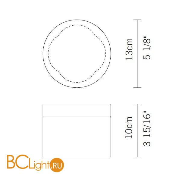 Настенный светильник Fabbian Jazz D52 G07 00