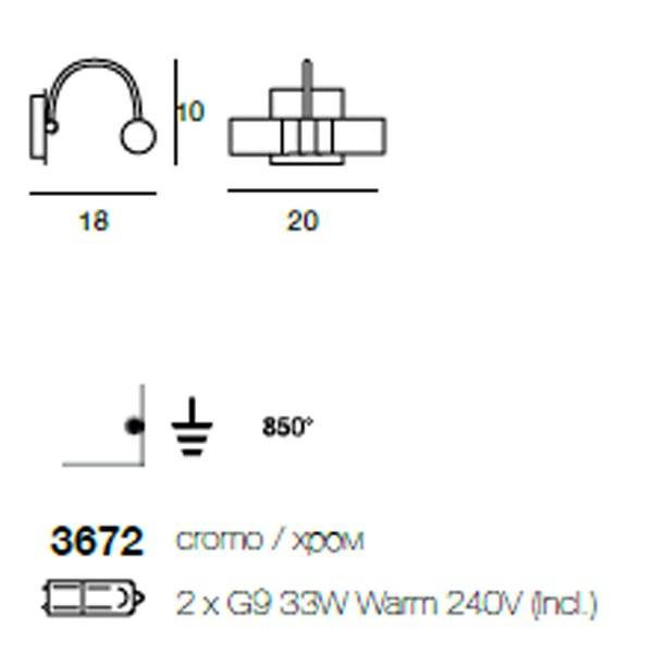 Подсветка для картин Linea Light Fotis 3672 Подсветка для картин Linea Light Fotis 3672