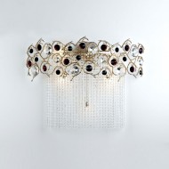 Настенный светильник Serip Diamond AP1424/6 FO_PB Настенный светильник Serip Diamond AP1424/6 FO_PB